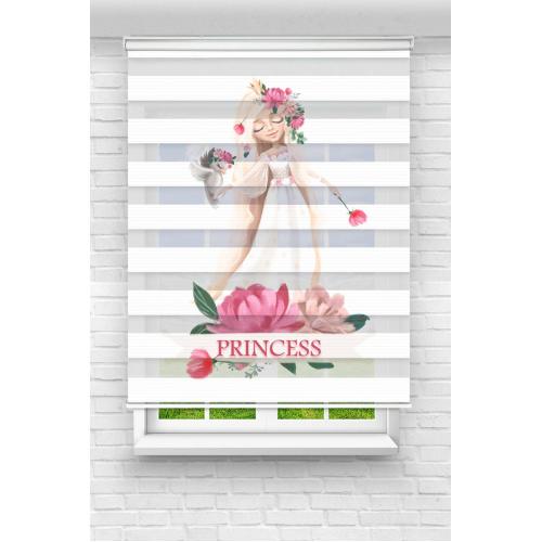 Barbie Kız Zebra Perde